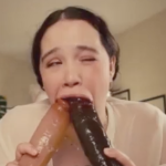 Double Dildo DeepThroat by Becky